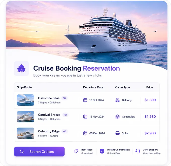Cruise Booking System