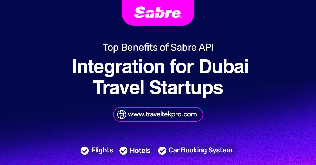 Sabre API Integration Dubai