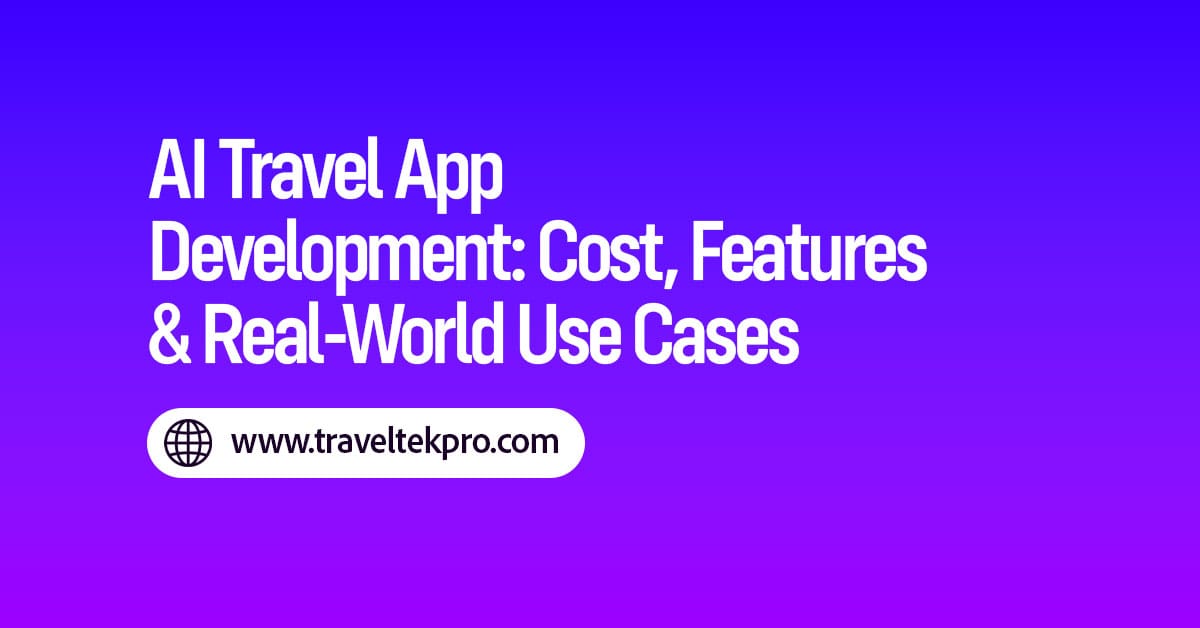 AI Travel App Development
