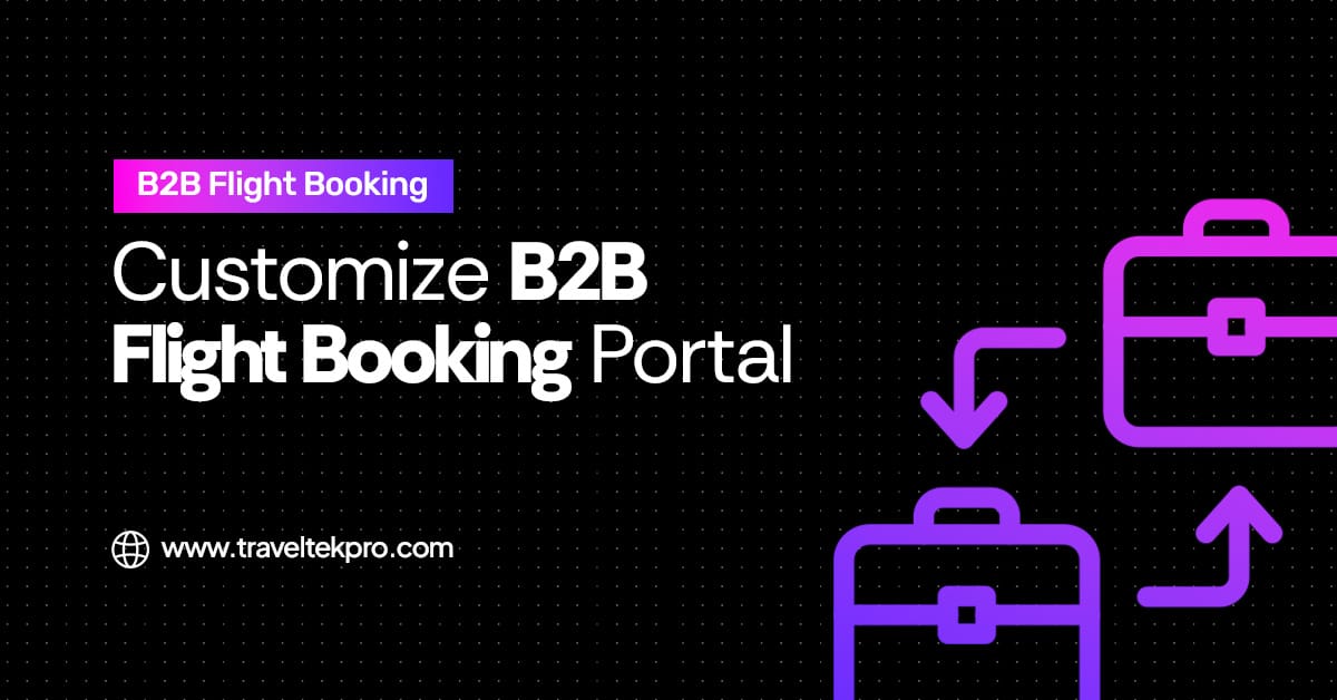 b2b flight booking portal