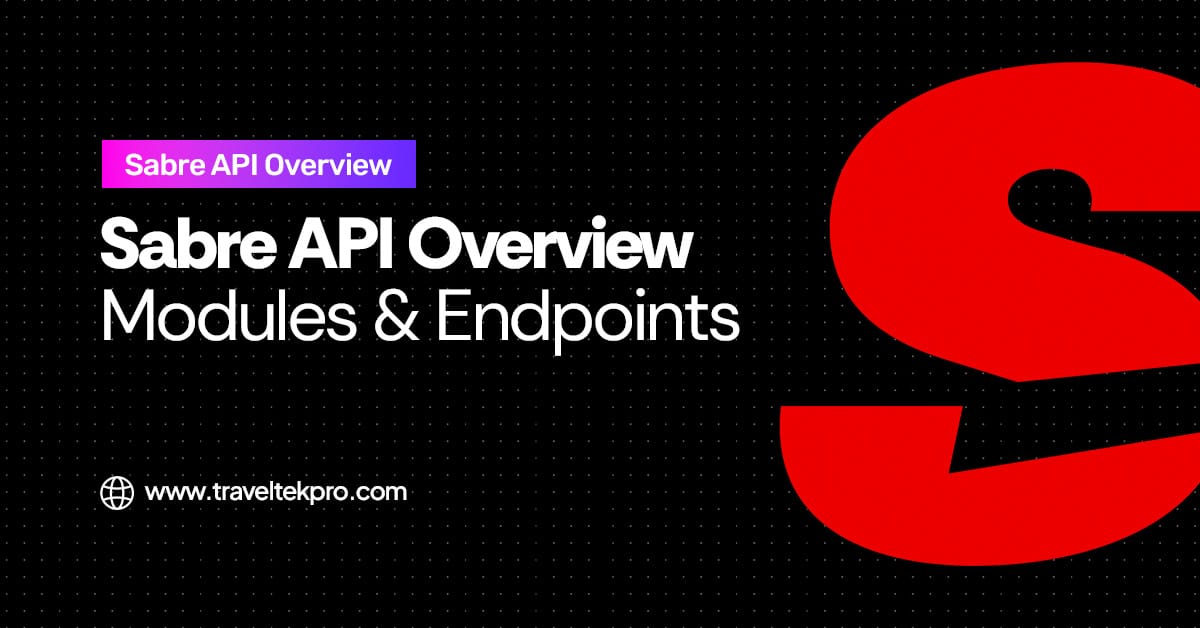 Sabre API Overview