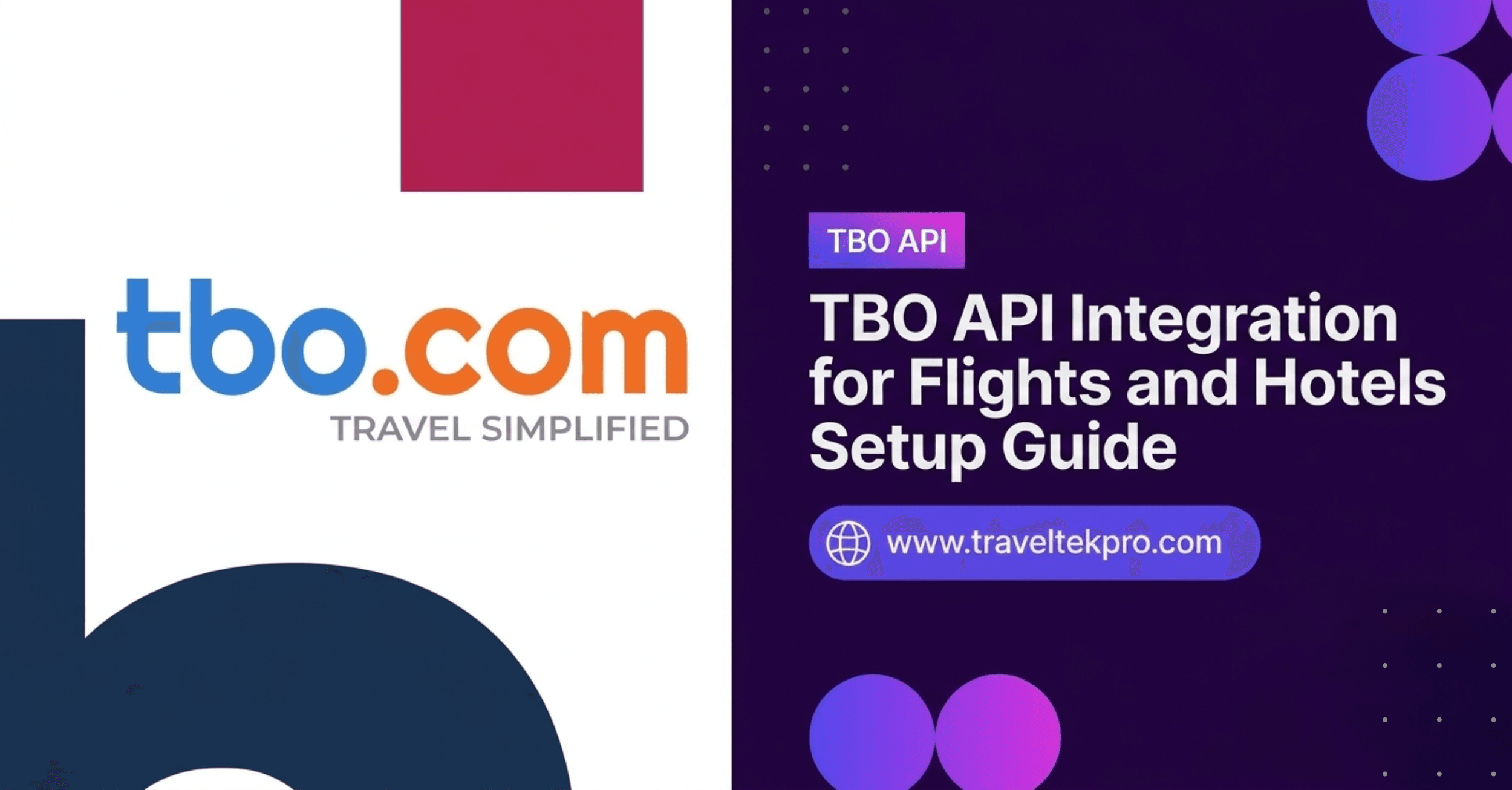 TBO API Integration for Flights and Hotels